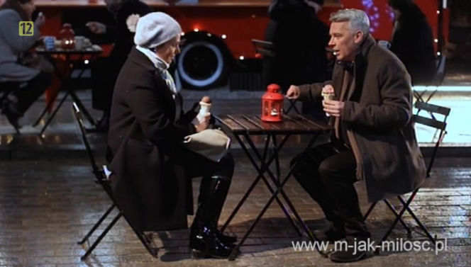 M jak miłość, Maria Rogowska (Małgorzata Pieńkowska), Robert Bilski (Zbigniew Stryj)