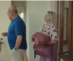Ranczo nowy 11 sezon. Prezydent Kozioł (Cezary Żak), Halina (Violetta Arlak)