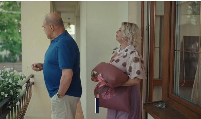 Ranczo nowy 11 sezon. Prezydent Kozioł (Cezary Żak), Halina (Violetta Arlak)