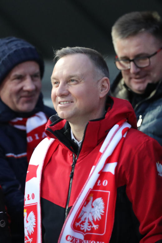 Prezydent Duda kibicował polskim skoczkom podczas PŚ w Zakopanem