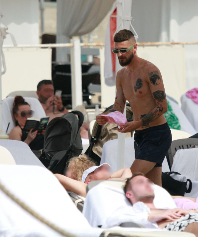  Bartosz Bereszyński i Mateusz Klich smażą się na plaży