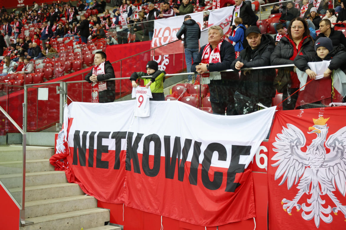 Kibice na meczu Polska - Estonia. Zdjęcia z trybun [21.03.2024]