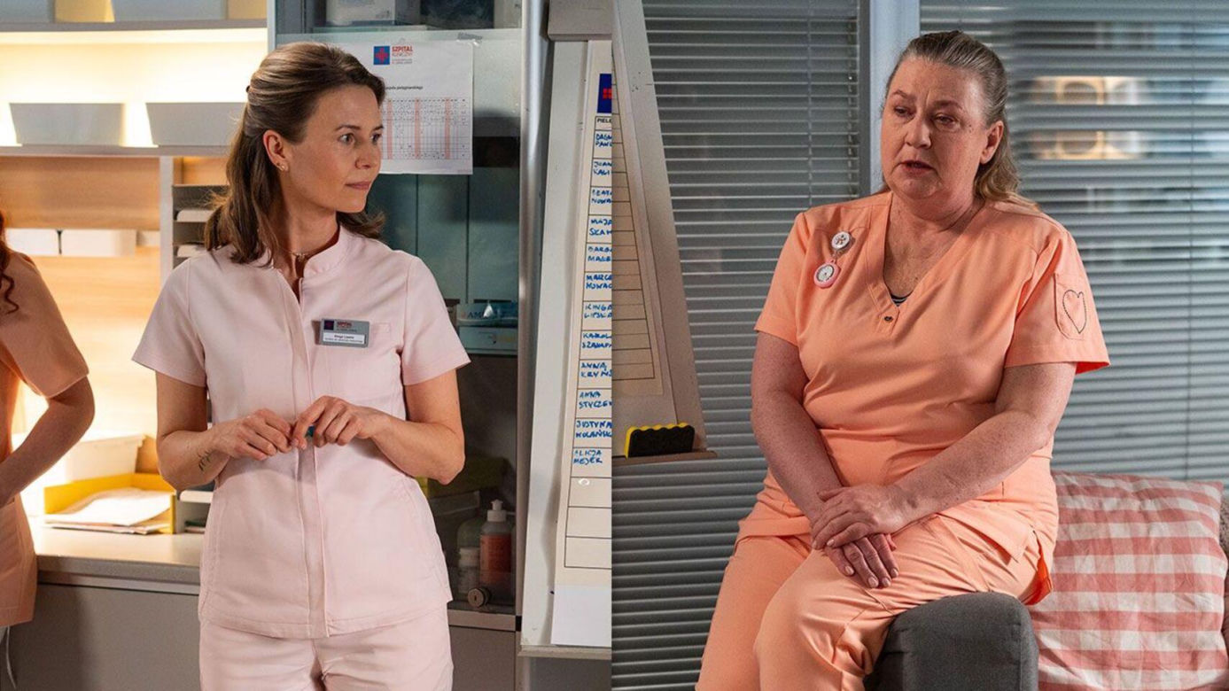 Na dobre i na złe odc. 957. Jadzia (Aldona Jankowska), Kinga Lipska (Magdalena Kumorek)