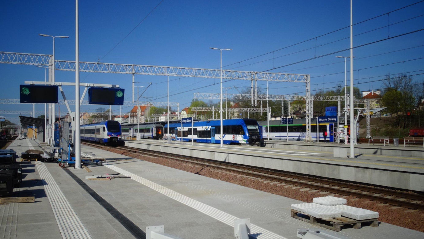 Przebudowa stacji Olsztyn Główny