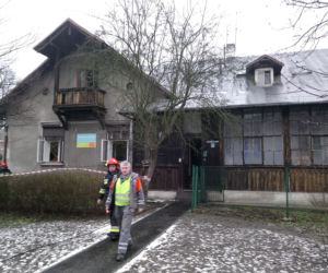 Pożar w przedszkolu w Krakowie