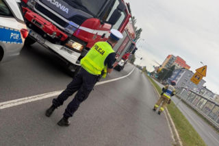 Dramat w Wodzisławiu Śląskim. Motocyklista potrącił 12-latka. Lądował LPR