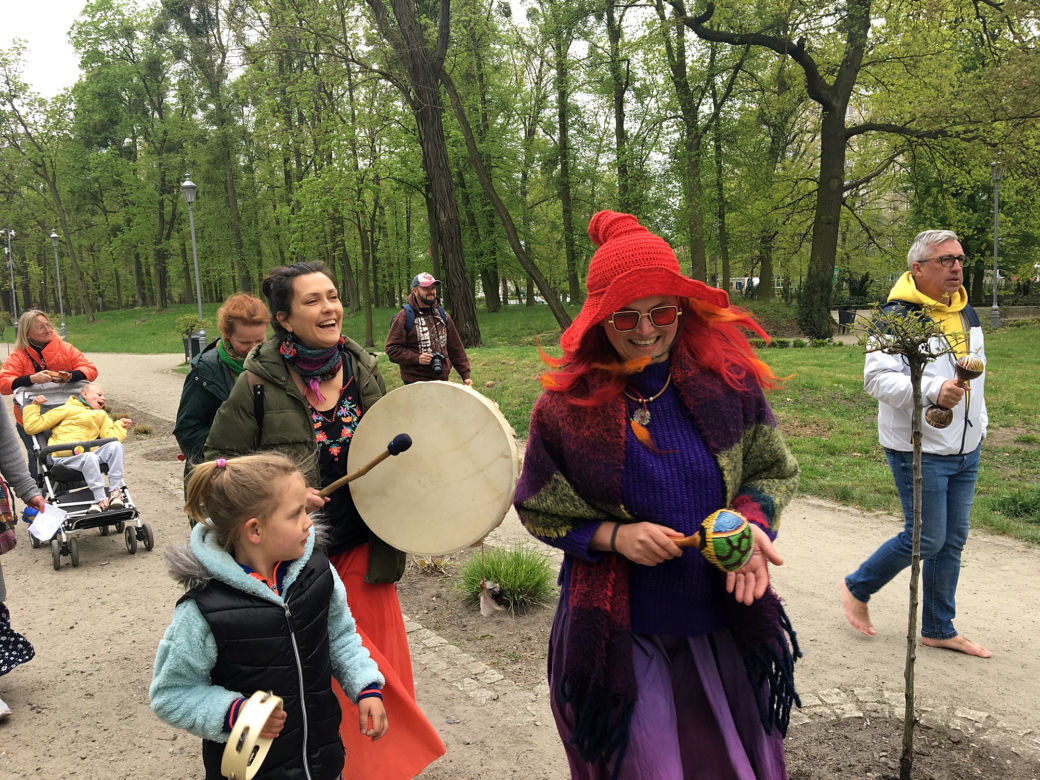 Happening "Boso przez Grudziądz"