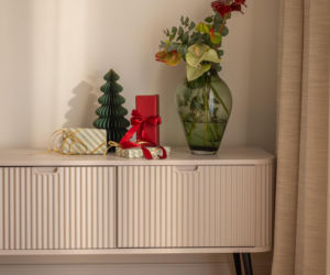 Mieszkanie w świątecznej aranżacji