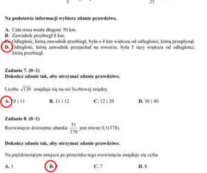 egzamin gimnazjalny 2014 matematyka