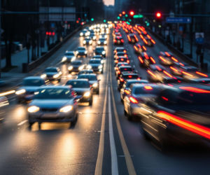 Wypadek w al. Niepodległości. Niespodziewany świadek karambolu