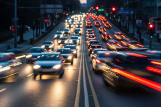 Wypadek w al. Niepodległości. Niespodziewany świadek karambolu