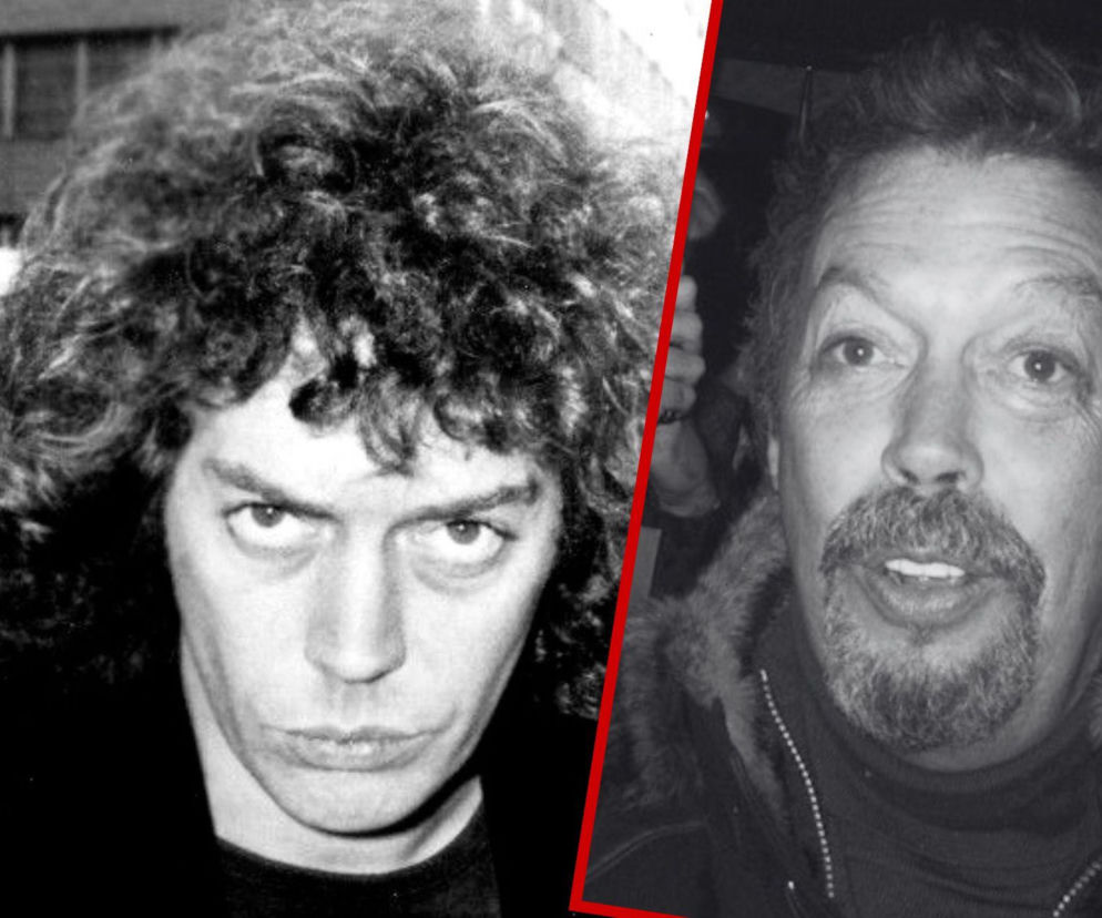 Tim Curry jako młody mężczyzna z burzą loków, a obok na wstawce aktor w starszym wieku. O jego losach pisze EskaRock.
