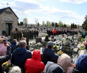 Ból, rozpacz, łzy. Poruszające sceny na pogrzebie Łukasza Litewki