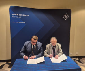 Podpisanie listu intencyjnego Rohde & Schwarz Poland z MBF Group