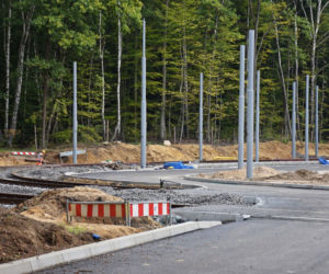 Budowa węzła Głębokie - wrzesień 2020