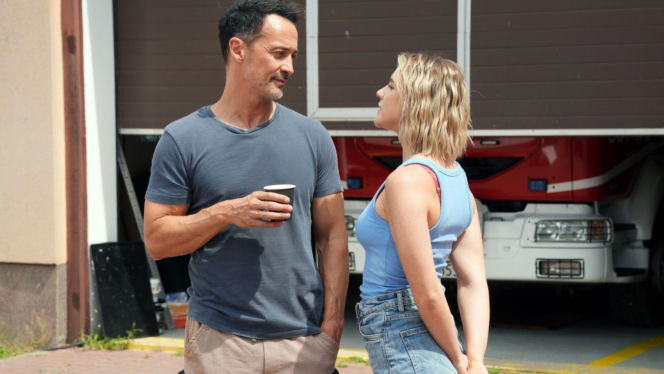 Barwy szczęścia odc. 3294. Janka (Oliwia Drożdżyk), Mariusz (Rafał Cieszyński)