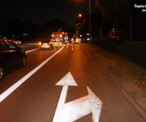 Jastrzębie-Zdrój: Motocyklista wjechał w samochód osobowy