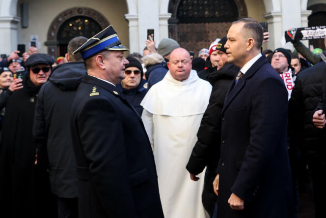 Karol Nawrocki wziął udział w Patriotycznej Pielgrzymce Kibiców na Jasnej Górze