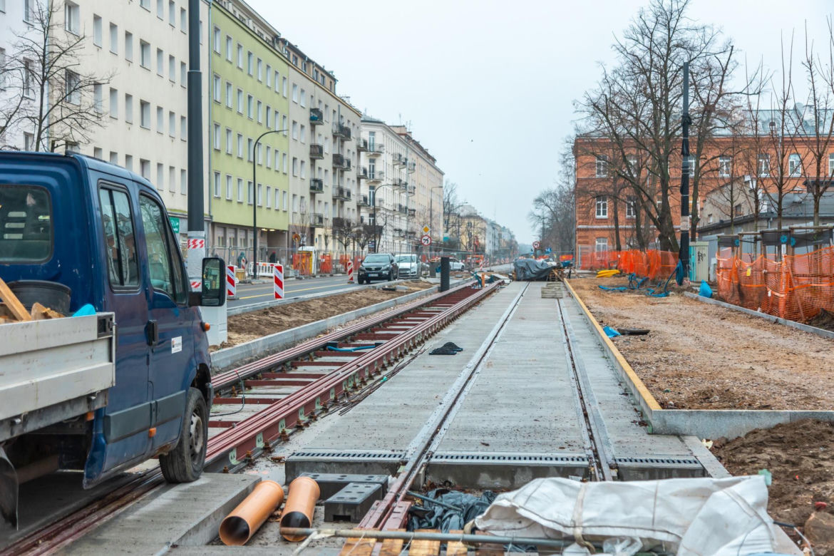 Wielki plan remontów na torach tramwajowych w Warszawie