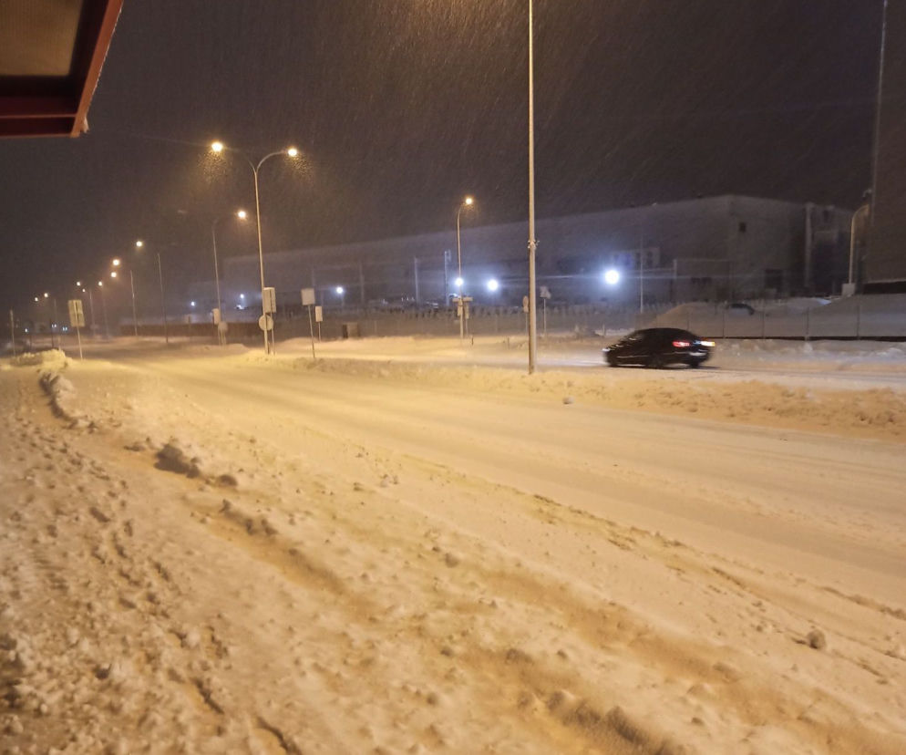 Atak zimy w Białymstoku [25.01.2021]