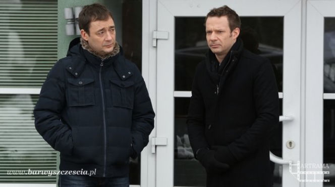 Barwy szczęścia odc. 1145. Artur Chowański (Jacek Rozenek), Mikołaj Dąbrowski (Grzegorz Małecki)
