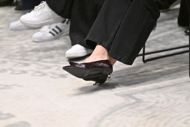 Iga Świątek i Daria Abramowicz na konferencji