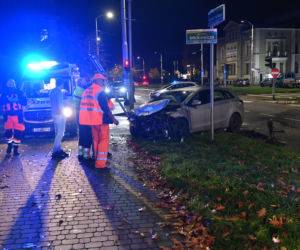 Szczecin: Wypadek karetki pogotowia.