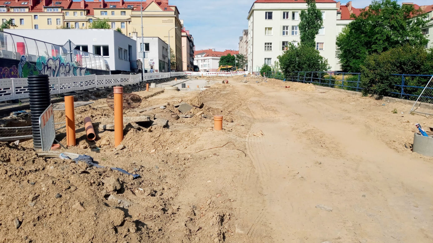 "Torowa rewolucja" w Szczecinie - czerwiec 2021