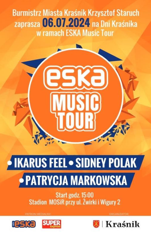 Dni Kraśnika 2024 / ESKA Music Tour