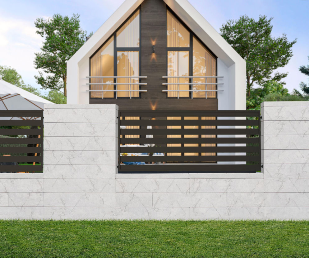 Ogrodzenia Rezydencja Novator - nowa seria kolorystyczna Naturyt! Naturalne piękno w nowoczesnym wydaniu