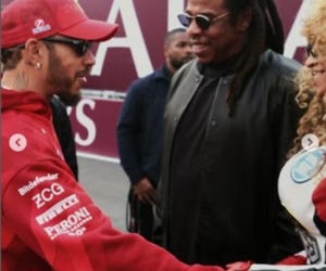 Lewis Hamilton, Beyonce i Jay-Z