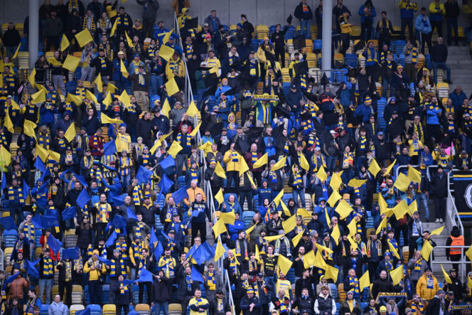 Arka Gdynia - Widzew Łódź: Zdjęcia kibiców i zawodników z meczu 25. kolejki PKO BP Ekstraklasy