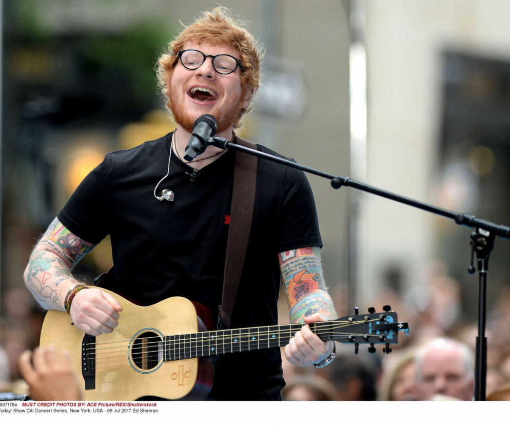 Ed Sheeran w 