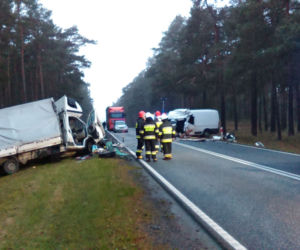 Śmiertelny wypadek na DK10