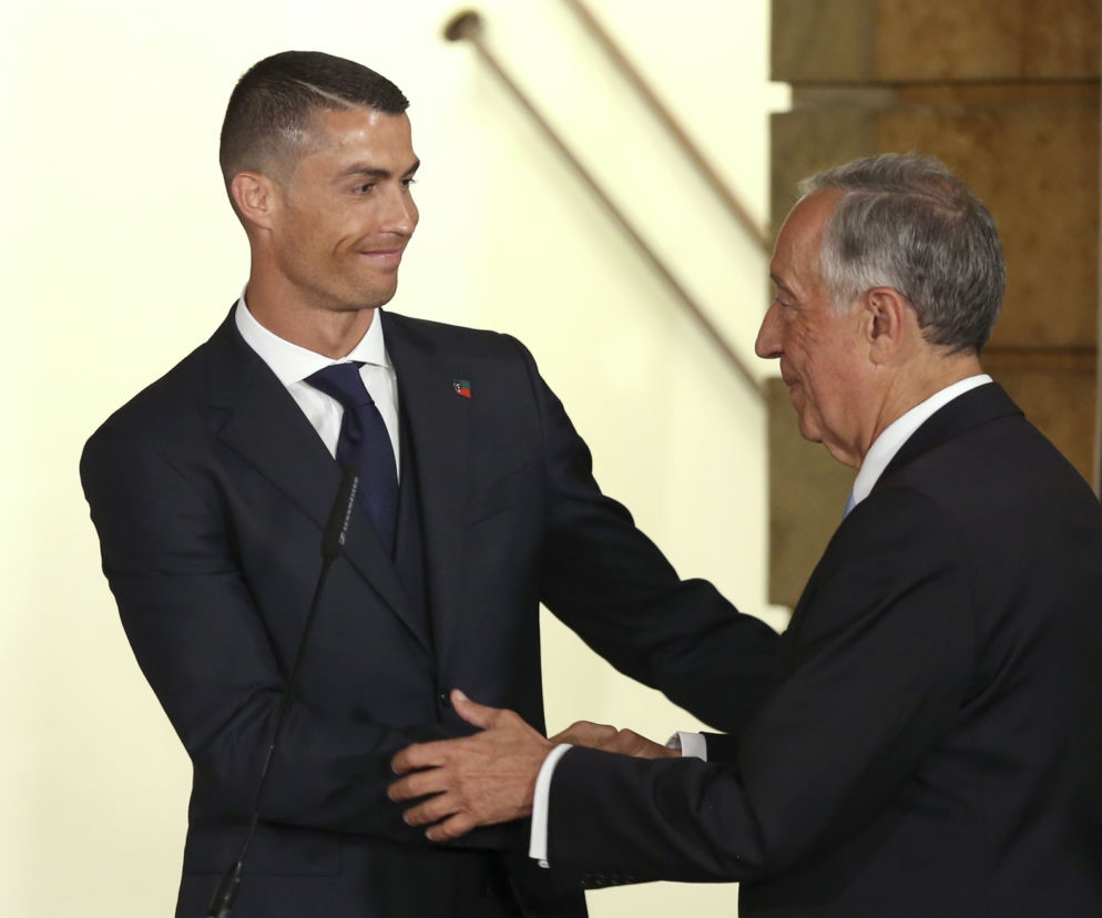 Cristiano Ronaldo przed wylotem na Mundial 2018
