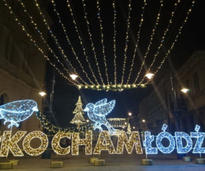 Świąteczne iluminacje na Piotrkowskiej