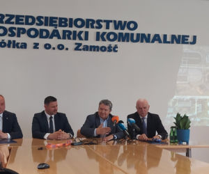 Podpisanie umowy Modernizację gpospodarki wodno-ściekowej w aglomeracji Zamość