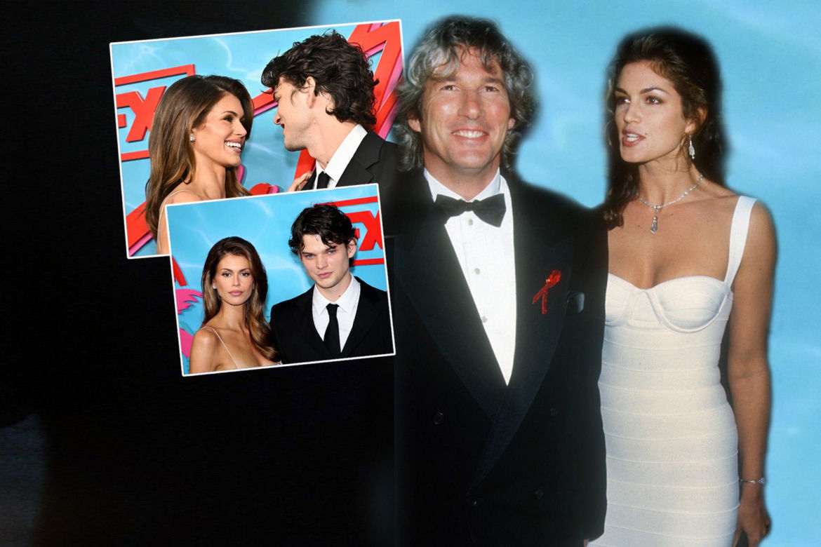 Kaia Gerber i Homer Gere razem na czerwonym dywanie. Lata temu tak oglądaliśmy ich rodziców