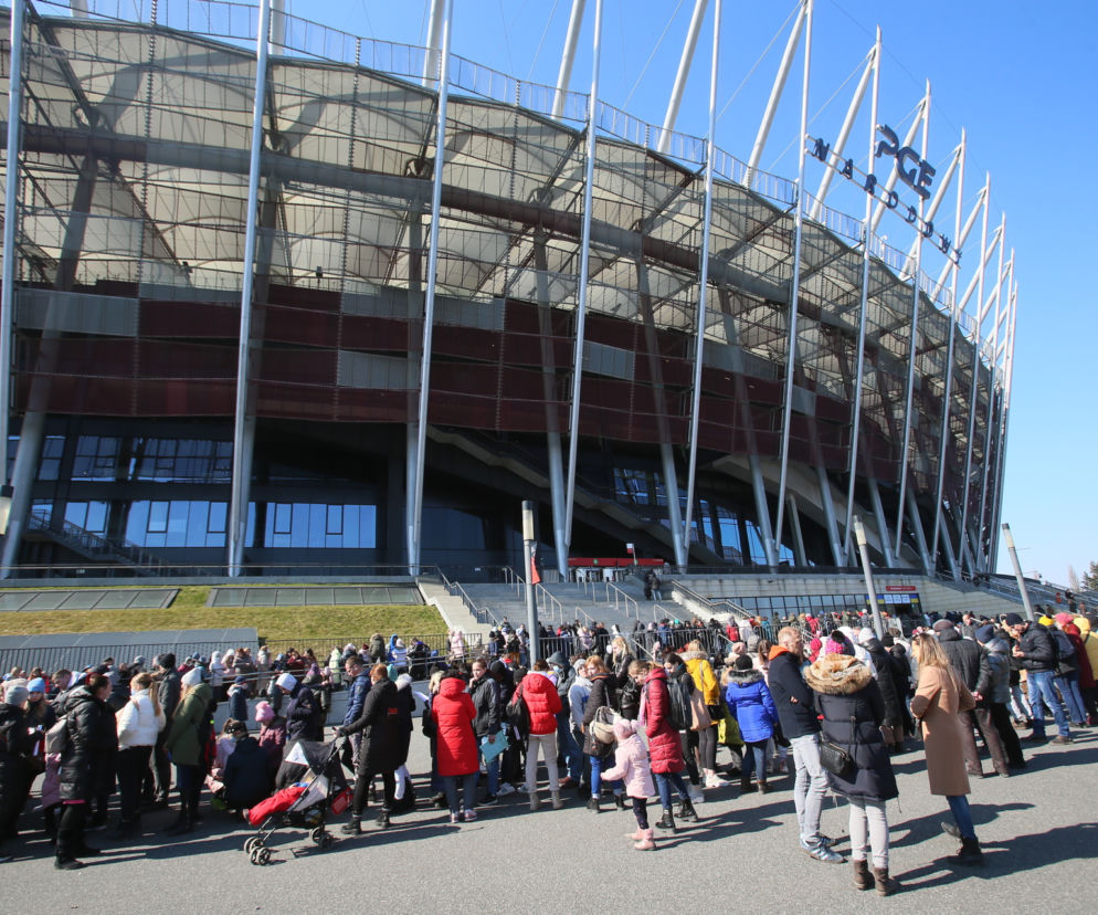 Otwarcie punktu nadawania numerów PESEL na Stadionie Narodowym w Warszawie