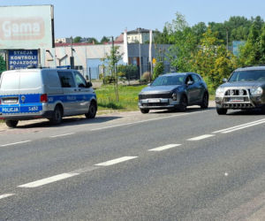 Kolizja na ul. Ostrowieckiej w Starachowicach