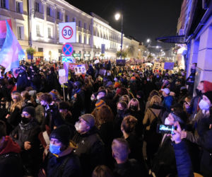 Blokada Sejmu przez Ogólnopolski Strajk Kobiet