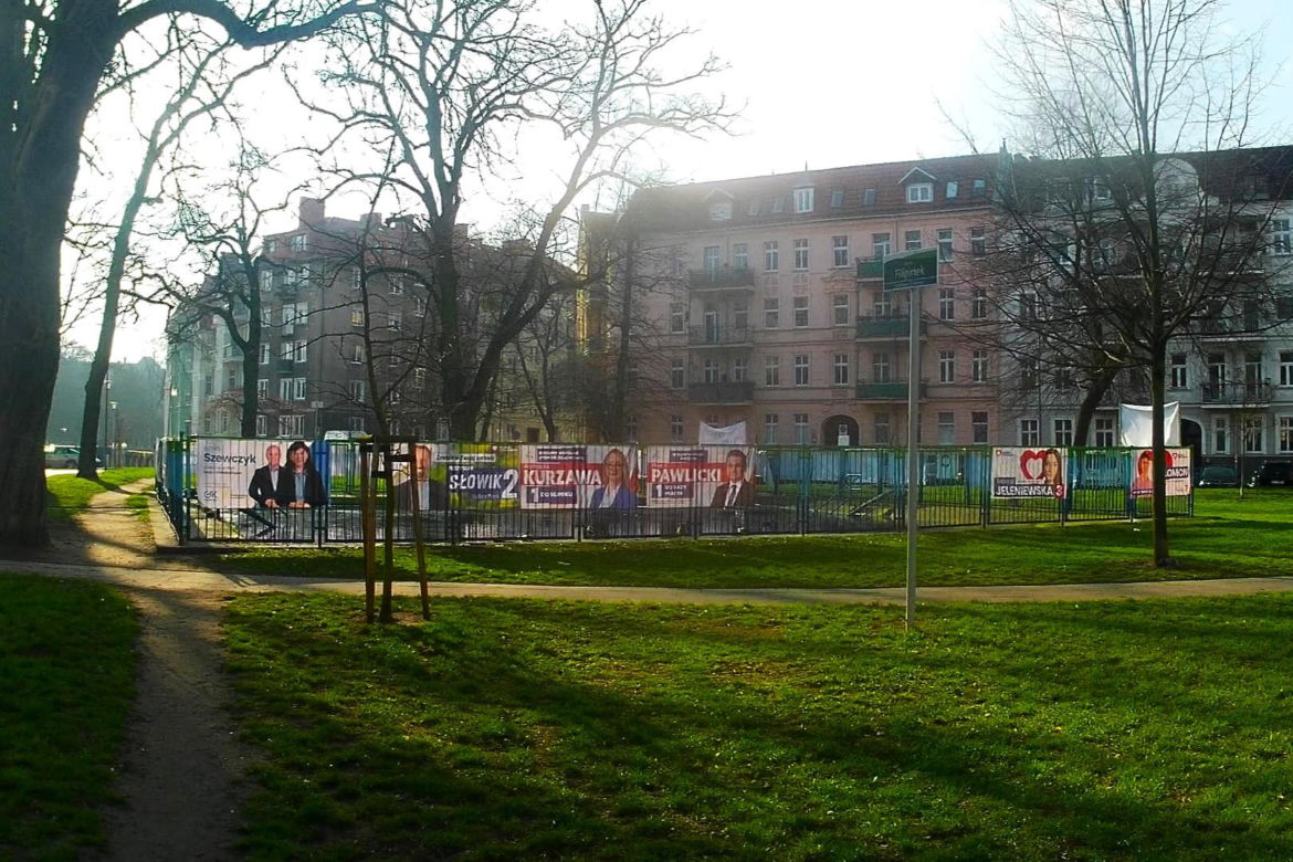 Przedwyborcza "baneroza" w Szczecinie