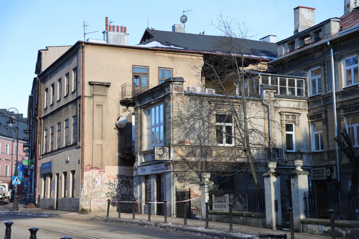 Zawaliła się część kamienicy w centrum Lublina
