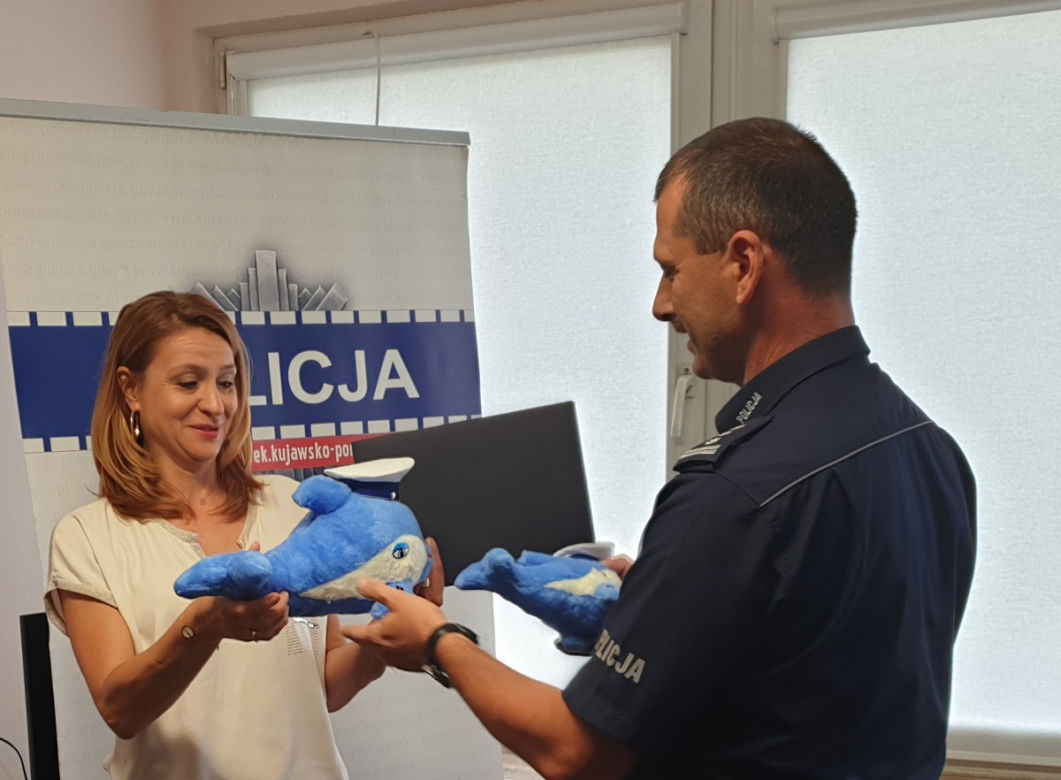 Uratowali życie kobiecie. Podziękował im szef policji z Włocławka