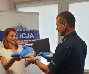Uratowali życie kobiecie. Podziękował im szef policji z Włocławka