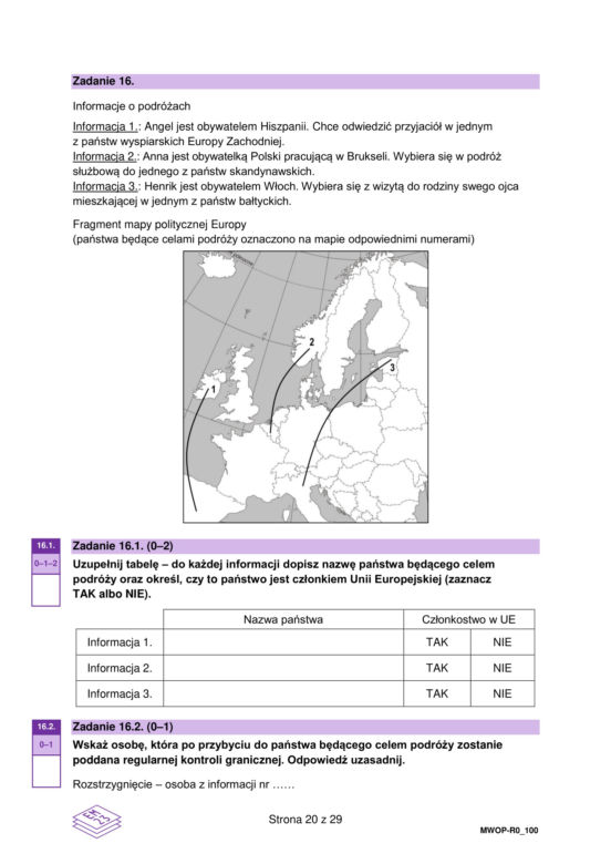 Matura WOS formuła 2023: arkusz CKE i odpowiedzi