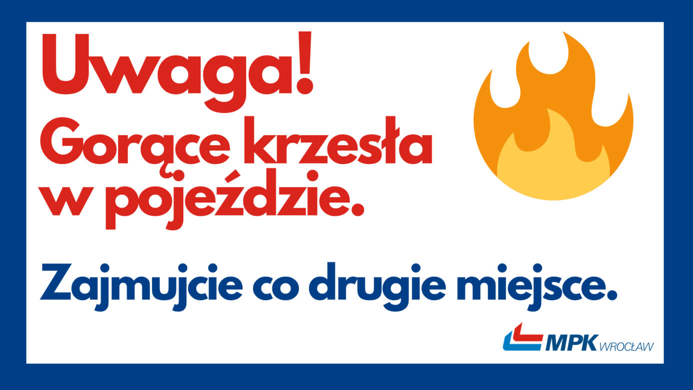 Nowe obostrzenia w tramwajach i autobusach MPK Wrocław