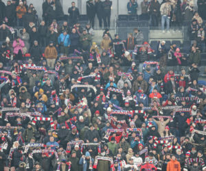 Górnik Zabrze - Pogoń Szczecin: Zdjęcia kibiców z meczu 22. kolejki PKO BP Ekstraklasy