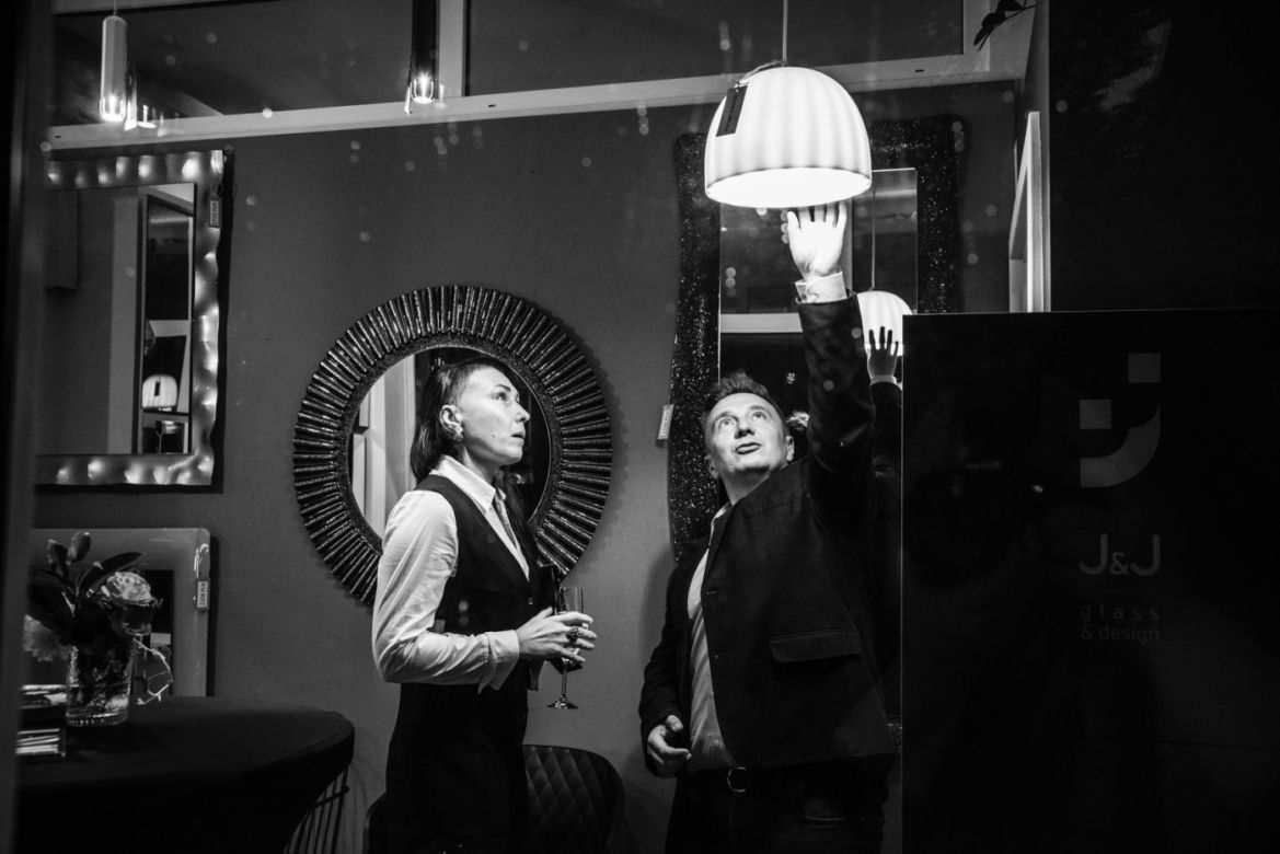 J&J glass & design w CHŁODNA 11 CONCEPT. Włoskie lustra w centrum Warszawy