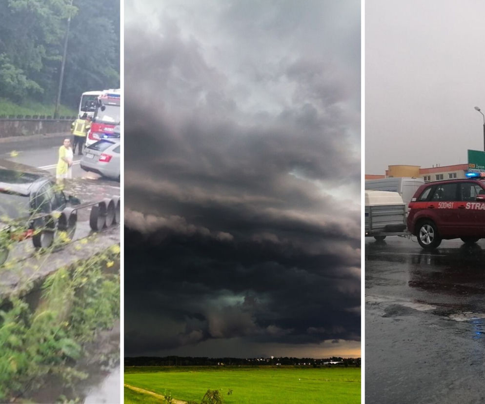 BURZE nad Polską. OGROMNE straty i zniszczenia. Gdzie jest burza? [RELACJA NA ŻYWO]